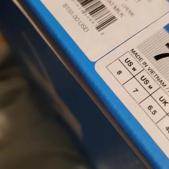 NIB HOKA® Bondi B3LS Sneakers Oat Milk Size 8 - Picture 4 of 4